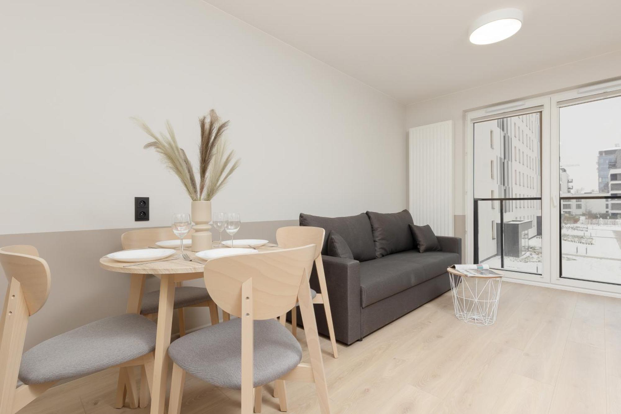 Aparthotel Mokotow Business Center By Noclegi Renters 华沙 外观 照片